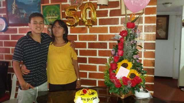 el cumpleaños de mi tia