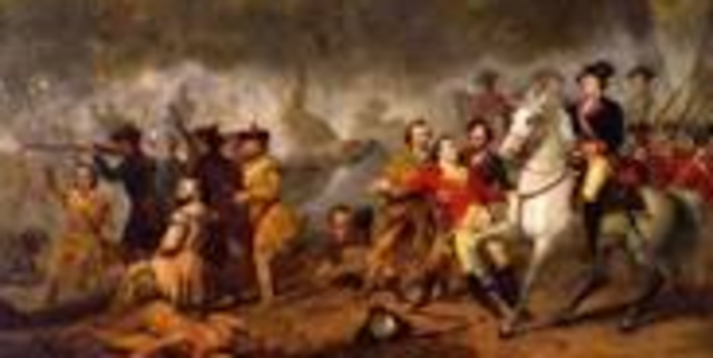 The beginning of the French and Indian War