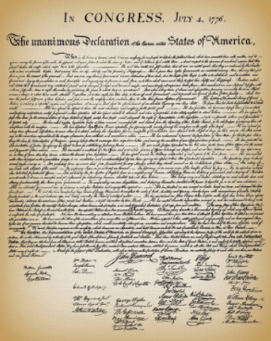 The Declaration of Independence