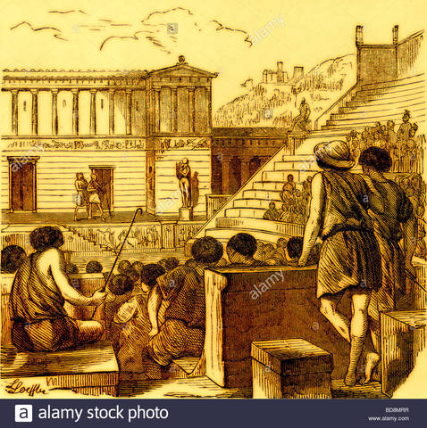 Nacimiento de los Derechos Humanos en Grecia.