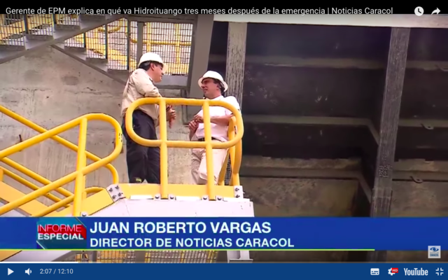 Gerente de EPM explica en qué va Hidroituango