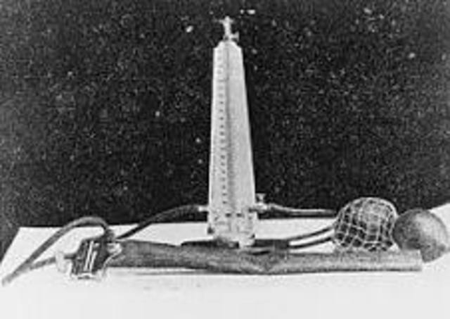 The First Sphygmomanometer