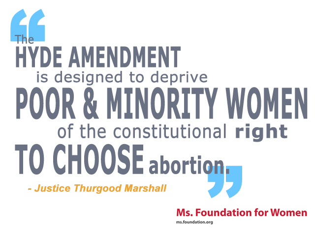 The Hyde Amendment