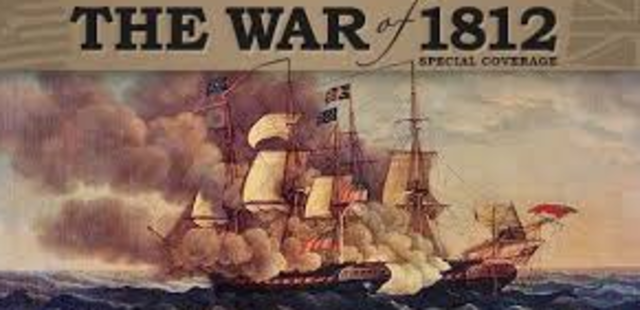 The beginning of The War of 1812