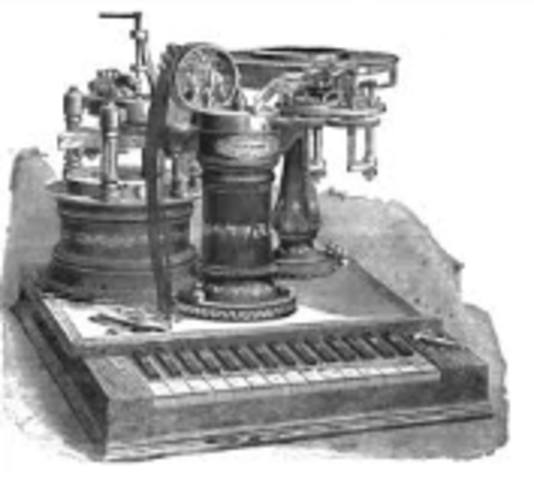 The invention of the telegraph