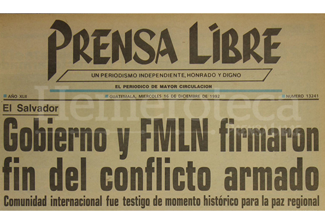 EL CONFLICTO ARMADO DESDE 1980 A 1992