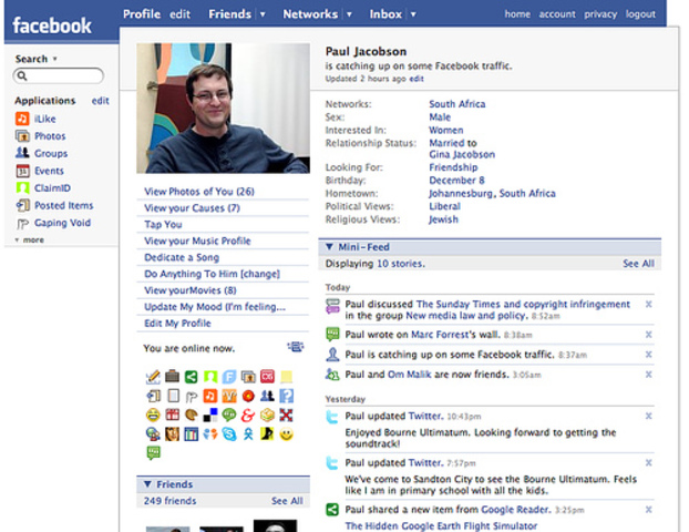 2006 - Touch Up's, introducing the Mini Feed & global