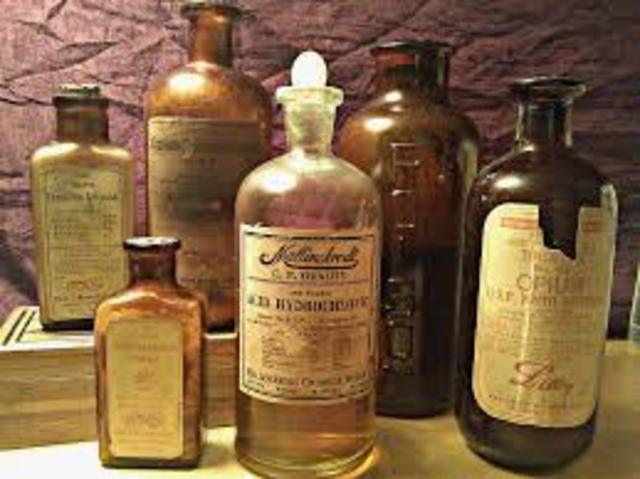 List of medicines in 1900's