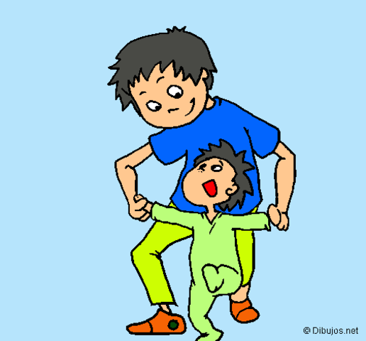 cuando conocía mi hermano menor