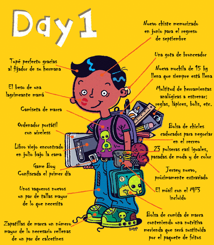 Primer día de colegio