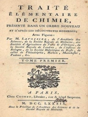 Publicación del Tratado General de Química