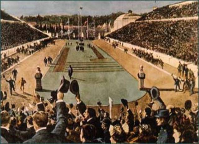 First Modern Olympics- Athens, Greece
