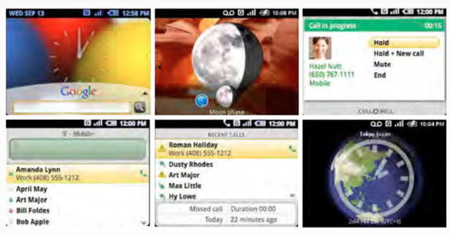 Android originales que Google presentó en 2006
