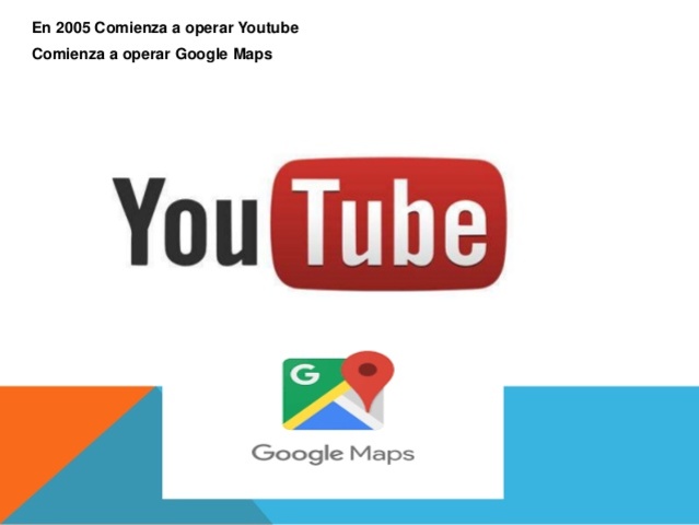 NACE YOUTUBE Y GOOGLE MAPS