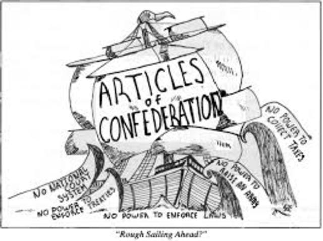 Articles of Confederation goes into effect