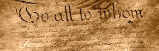 Articles of Confederation go into Effect