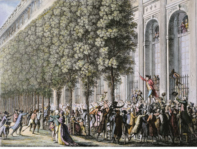 The French Revolution started in a coffeehouse.