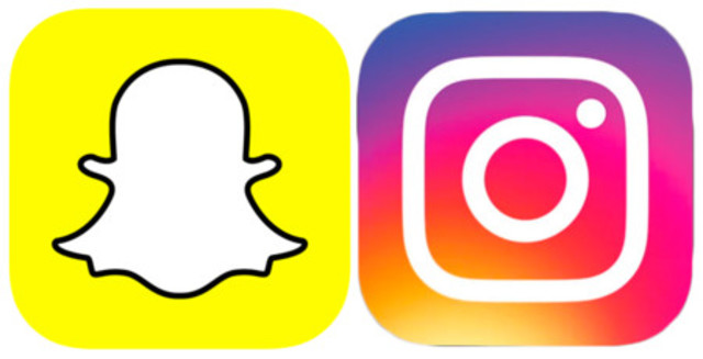 Aparición de Instagram y Snapchat