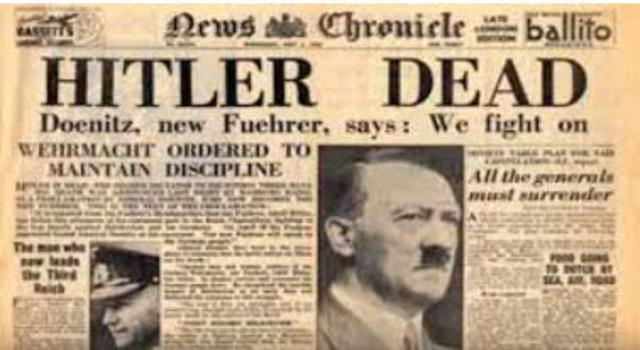 Se suicida Adolf Hittler
