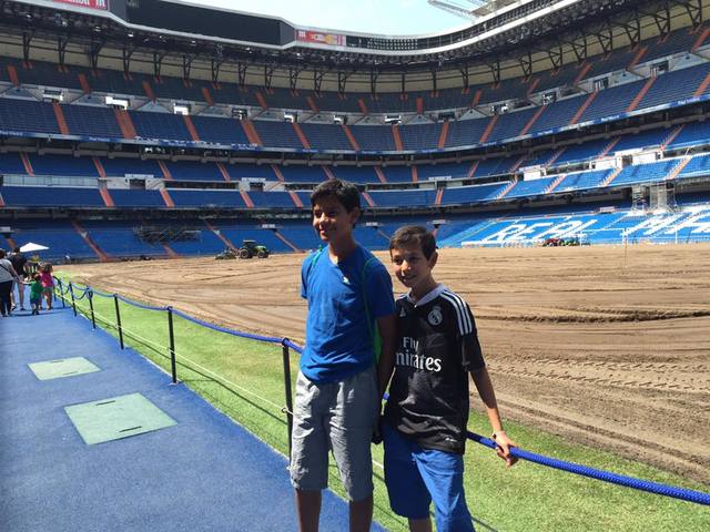 Visito el Santiago Bernabéu