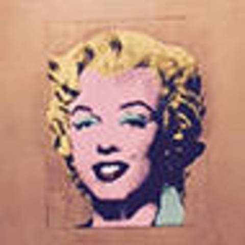 "Gold Marilyn Monroe" by Andy Warhol