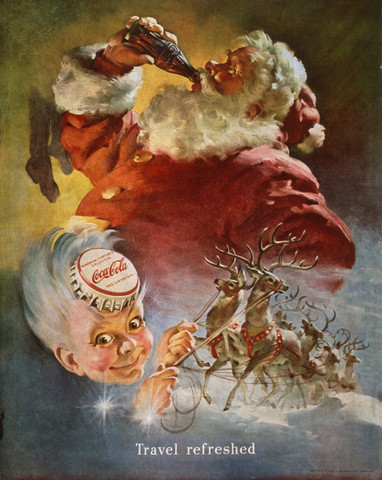 Coca-Cola attracts kids