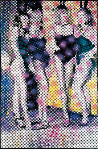 "Bunnies' by Sigmar Polke
