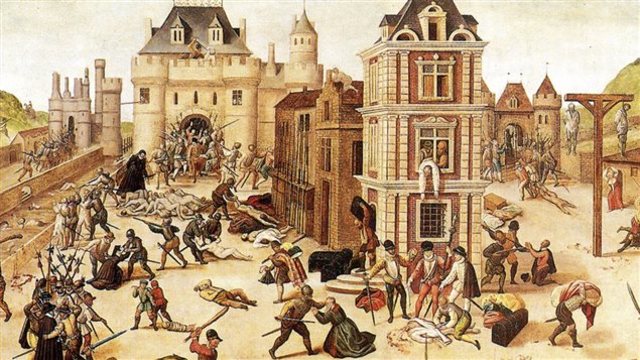 Le massacre de la Saint-Barthélemie