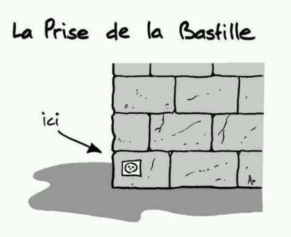 La prise de la Bastille