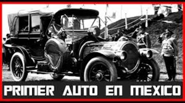 primeros autos en México