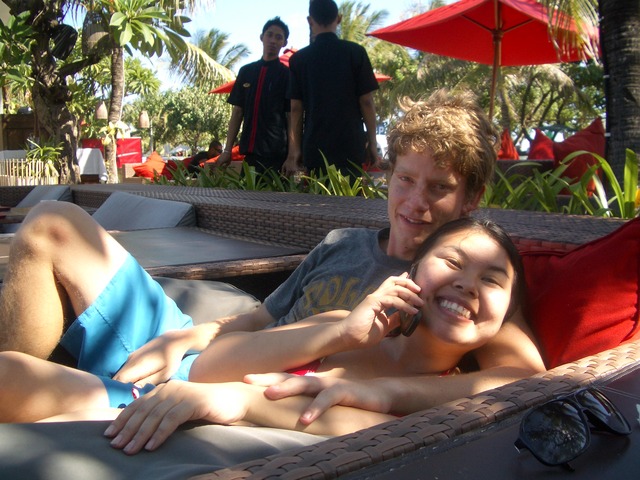 Photo of Sam and Susie in Indonesia