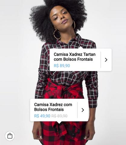 Compra direta pelo Instagram