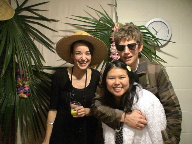 Photo of Susie and Sam at a party in Hamilton