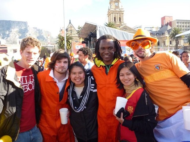 Photo of Sam and Susie in Capetown