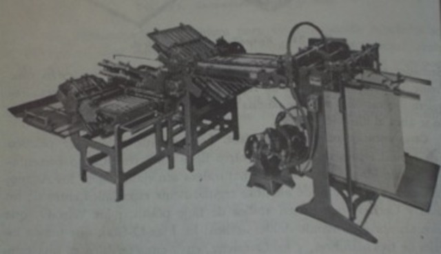 Maquina dobladora de papel