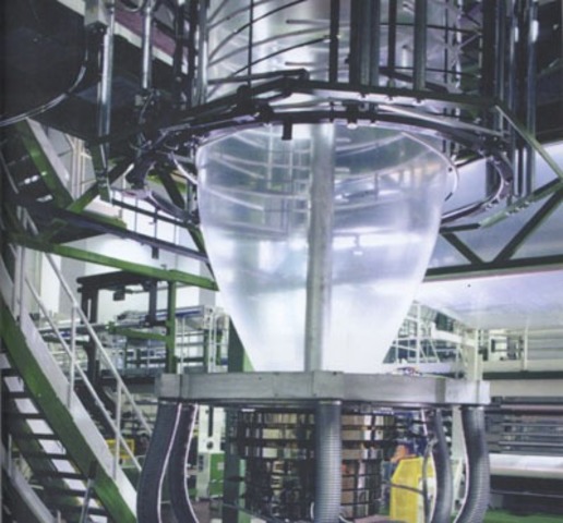 Primer tubular para fabricación de bolsas de polietileno