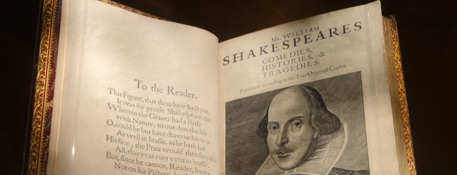 Publication of Shakespeare's First Folio