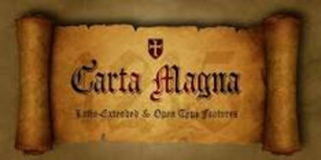 La Carta de Magna.