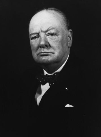 Winston Churchill Again Prime Minister of Great Britain