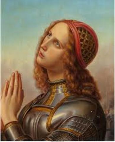 Juana convinces Baudricourt