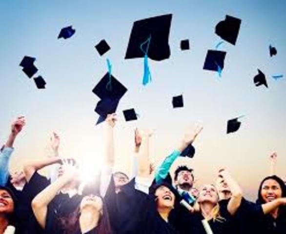 Mi graduacion de la segundaria