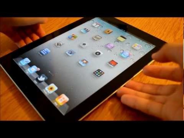 First exposure to the Apple iPad