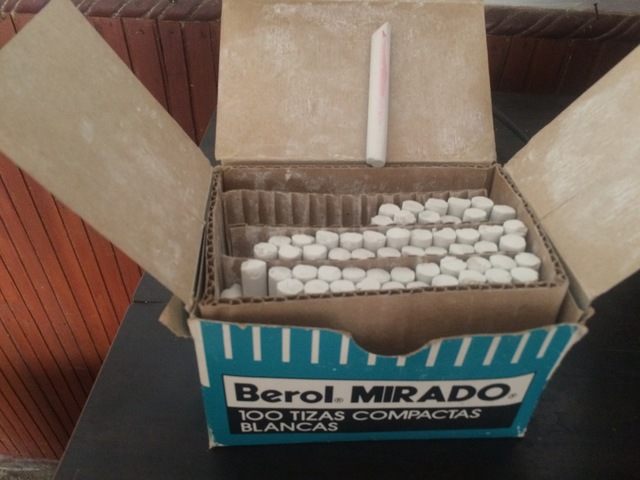 creación de la tiza