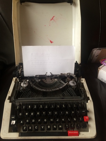 maquina de escribir