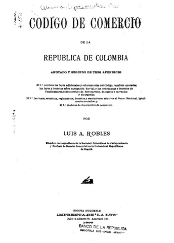 Codigo de Comercio de 1887
