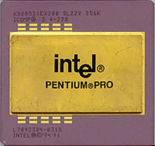 Es presentado el Pentium Pro de Intel. (Computadoras)