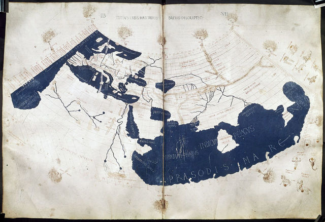 Maps/Drawing: Ptolemy's Map of the World