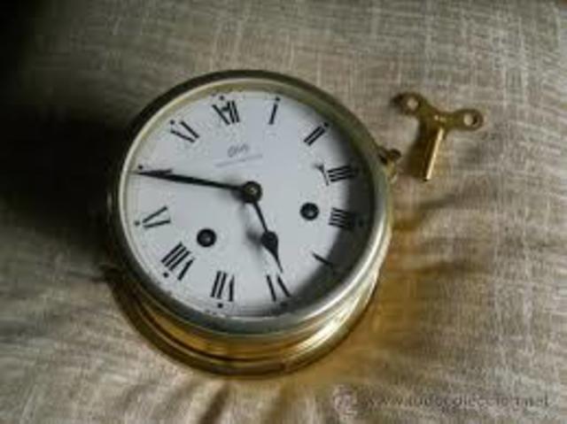 reloj mecanico