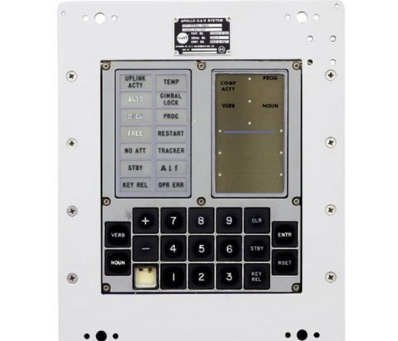 Apollo Guidance computer (AGC) make its debut (reference)