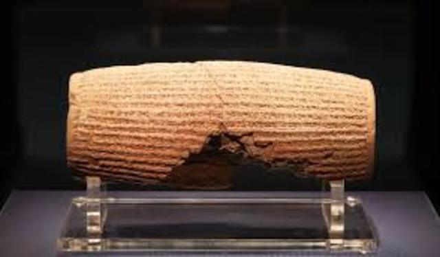 El cilindro de Ciro.